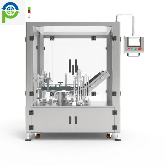 Astucciatrice verticale con funzione di incollaggio e inserimento di volantini / Macchina confezionatrice astucciatrice automatica di facile utilizzo